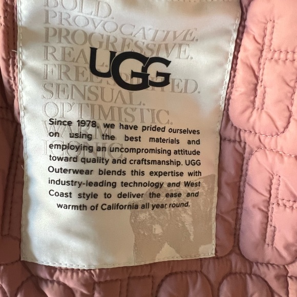 UGG Augusta Sherpa Baseball Jacket - Picture 5 of 5